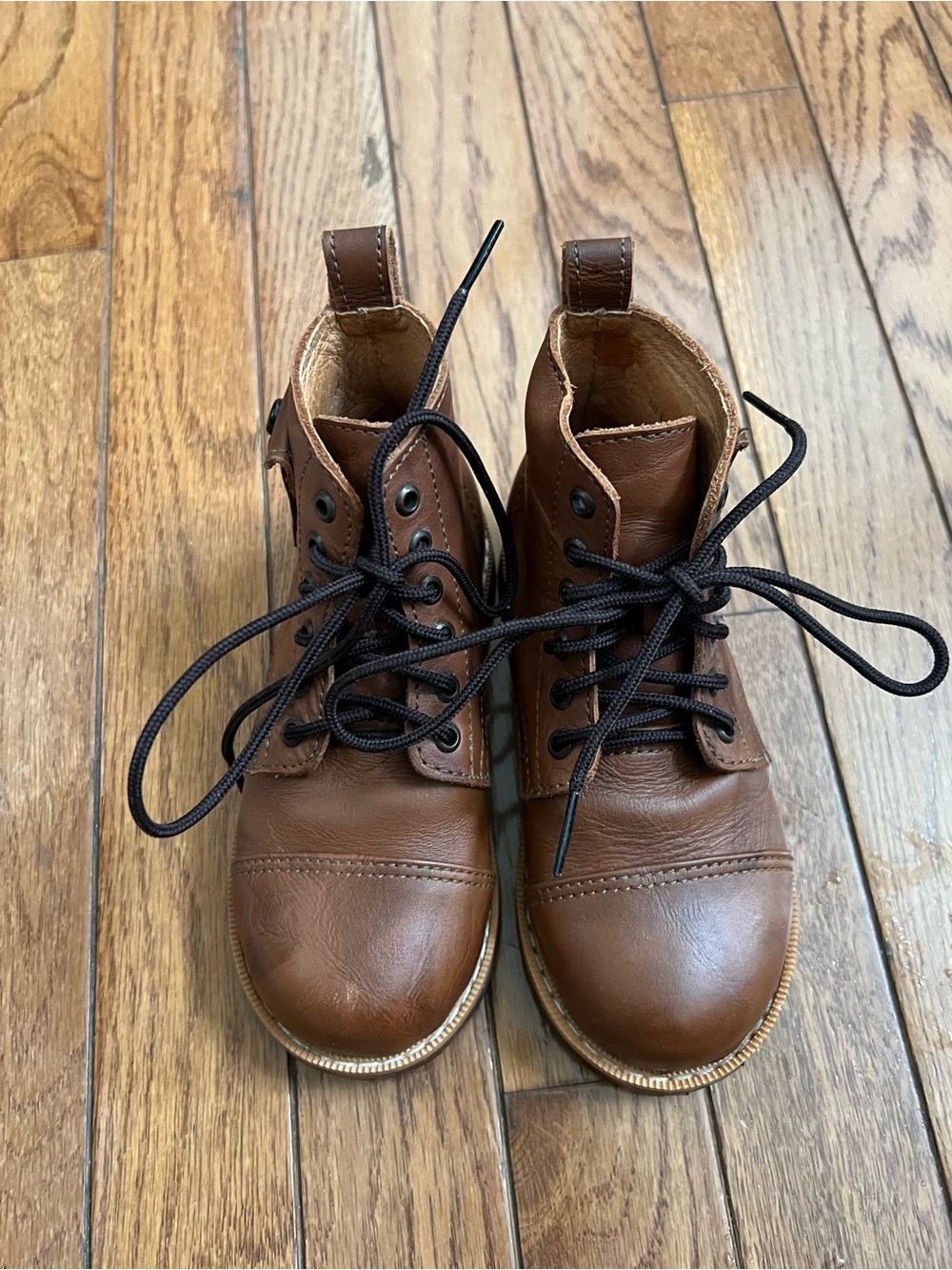 Mikoleon Heirloom Classic Children Leather Boots - Brown (MK700) Size 26 (9.5)